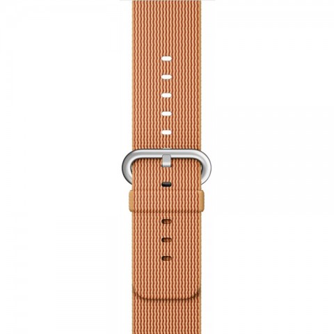 Ремешок из плетёного нейлона 42/44мм для Apple Watch, ореховый/розовый-4