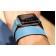 Ремешок Double Tour кожаный для Apple Watch 38/40/41mm, голубой