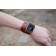 Ремешок Double Tour кожаный для Apple Watch 42/44/45mm, коричневый