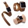 Ремешок Double Tour кожаный для Apple Watch 42/44/45mm, коричневый