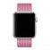 Ремешок из плетёного нейлона 42/44мм для Apple Watch, розовый