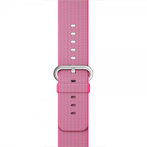 Ремешок из плетёного нейлона 42/44мм для Apple Watch, розовый-3