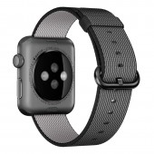 Ремешок из плетёного нейлона 38/40мм для Apple Watch, черный Ремешок из плетёного нейлона 38/40мм для Apple Watch, черный