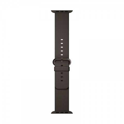 Ремешок из плетёного нейлона 38/40мм для Apple Watch, черный-4