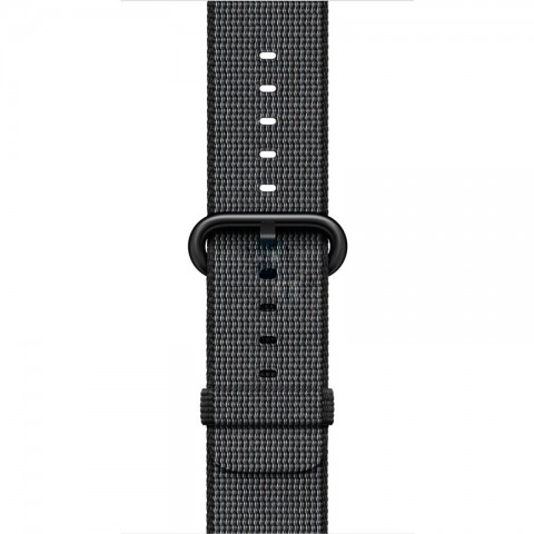 Ремешок из плетёного нейлона 38/40мм для Apple Watch, черный-3