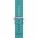 Ремешок из плетёного нейлона 42/44мм для Apple Watch, бирюзовый/серый