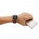 Ремешок нейлон-кожа 42/44мм для Apple Watch, зеленый/красный