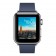 Ремешок кожаный с современной пряжкой 38/40мм для Apple Watch, размер М, синий