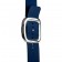 Ремешок кожаный с современной пряжкой 38/40мм для Apple Watch, размер М, синий
