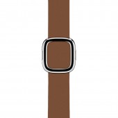 Ремешок кожаный с современной пряжкой 42/44мм для Apple Watch, размер М, коричневый Ремешок кожаный с современной пряжкой 42/44мм для Apple Watch, размер М, коричневый