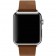 Ремешок кожаный с современной пряжкой 38/40мм для Apple Watch, размер М, коричневый