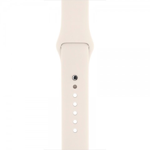 Спортивный ремешок для Apple Watch 42/44mm бежевый