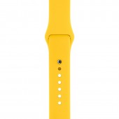 Спортивный ремешок для Apple Watch 38/40mm желтый Спортивный ремешок для Apple Watch 38/40mm желтый