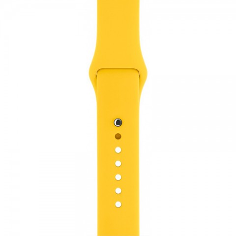 Спортивный ремешок для Apple Watch 42/44mm желтый