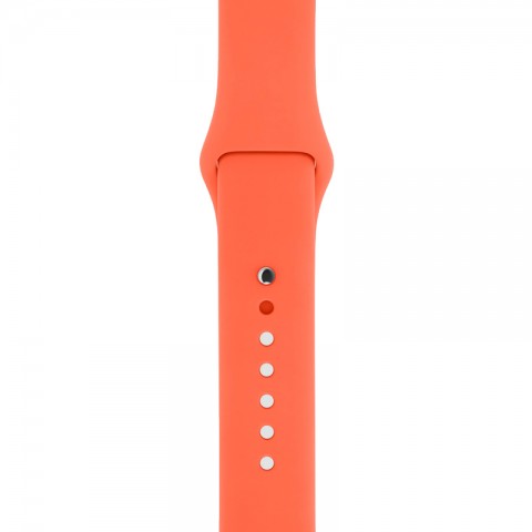 Спортивный ремешок для Apple Watch 42/44mm оранжевый