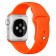 Спортивный ремешок для Apple Watch 42/44mm оранжевый