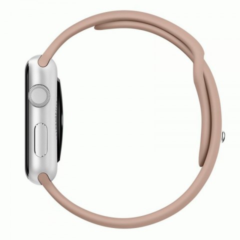 Спортивный ремешок для Apple Watch 42/44mm грецкий орех-4