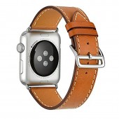 Ремешок кожаный классический для Apple Watch 38/40мм, коричневый Ремешок кожаный классический для Apple Watch 38/40мм, коричневый