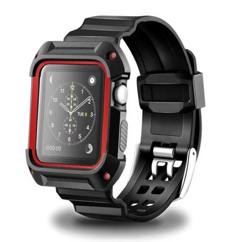 Чехол защитный TPU для Apple Watch 42мм с ремешком-2