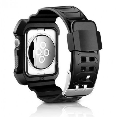 Чехол защитный TPU для Apple Watch 42мм с ремешком-1