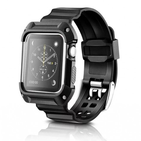 Чехол защитный TPU для Apple Watch 42мм с ремешком-3