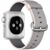 Ремешок из плетёного нейлона 42/44мм для Apple Watch, жемчужный Ремешок из плетёного нейлона 42/44мм для Apple Watch, жемчужный