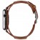 Ремешок кожаный широкий для Apple Watch 38/40мм, светло-коричневый