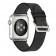 Ремешок кожаный классический для Apple Watch 42/44мм, черный