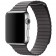 Ремешок кожаный с магнитной застежкой 42/44мм для Apple Watch, темно-серый