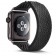 Ремешок силиконовый сетчатый для Apple Watch 42/44 мм, черный