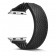 Ремешок силиконовый сетчатый для Apple Watch 42/44 мм, черный
