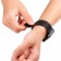 Ремешок силиконовый сетчатый для Apple Watch 42/44 мм, черный