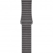 Ремешок кожаный с магнитной застежкой 38/40мм для Apple Watch, темно-серый Ремешок кожаный с магнитной застежкой 38/40мм для Apple Watch, темно-серый