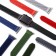 Ремешок силиконовый сетчатый для Apple Watch 42/44 мм, серый