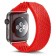 Ремешок силиконовый сетчатый для Apple Watch 42/44 мм, красный