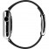 Ремешок кожаный с современной пряжкой 42/44мм для Apple Watch, размер М, черный