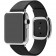 Ремешок кожаный с современной пряжкой 42/44мм для Apple Watch, размер М, черный