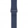 Ремешок кожаный с магнитной застежкой 42/44мм для Apple Watch, темно-синий