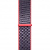 Браслет спортивный для Apple Watch 38/40мм, розовый неон Браслет спортивный для Apple Watch 38/40мм, розовый неон