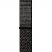 Браслет спортивный для Apple Watch 42/44 мм, черный Браслет спортивный для Apple Watch 42/44 мм, черный