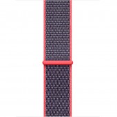 Браслет спортивный для Apple Watch 42/44мм, розовый неон Браслет спортивный для Apple Watch 42/44мм, розовый неон