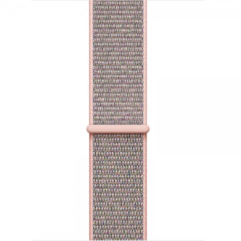 Браслет спортивный для Apple Watch 42/44мм, розовый песок