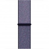 Браслет спортивный для Apple Watch 38/40мм, темно-синий Браслет спортивный для Apple Watch 38/40мм, темно-синий