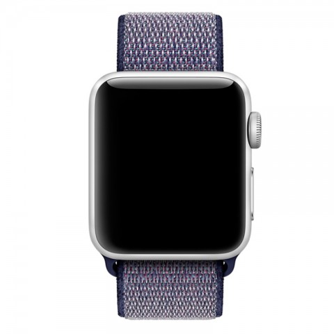 Браслет спортивный для Apple Watch 38/40мм, темно-синий-1
