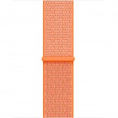 Браслет спортивный для Apple Watch 38/40мм, оранжевый шафран Браслет спортивный для Apple Watch 38/40мм, оранжевый шафран