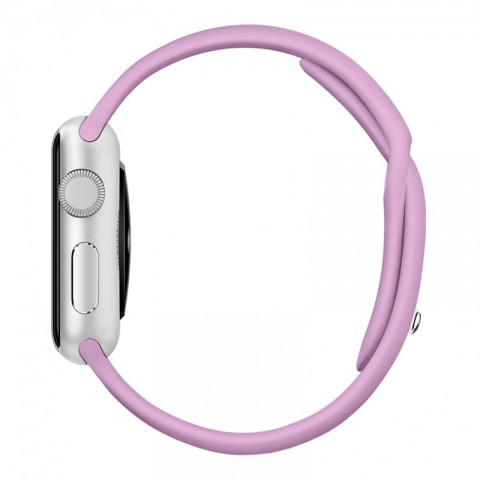 Спортивный ремешок для Apple Watch 42/44mm сиреневый-4