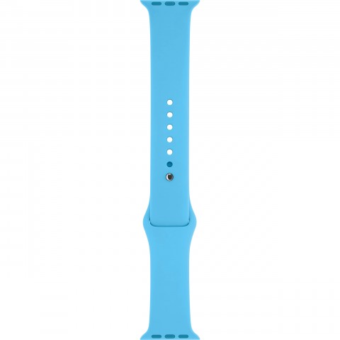 Спортивный ремешок для Apple Watch 42/44mm голубой-1