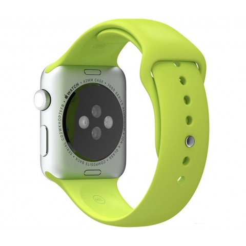 Спортивный ремешок для Apple Watch 42/44mm зеленый-2