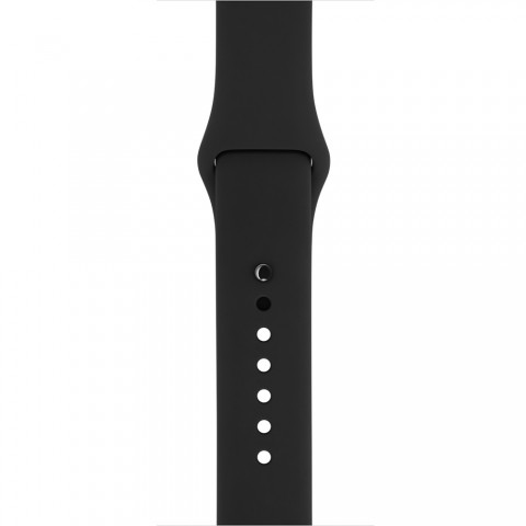 Спортивный ремешок для Apple Watch 42/44mm черный