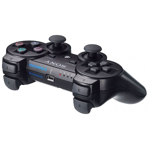 Игровой контроллер Dualshock 3 для PS3 чёрный-2